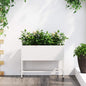 Jardinera Elevada Antracita 100 x 26 x 82 cm Acero