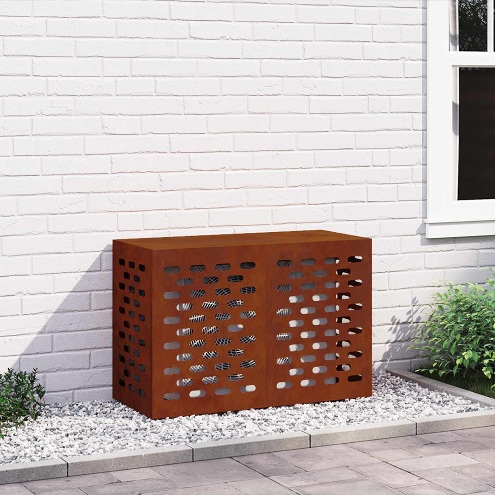 Air Conditioner Cover 100 x 50 x 70 cm Steel