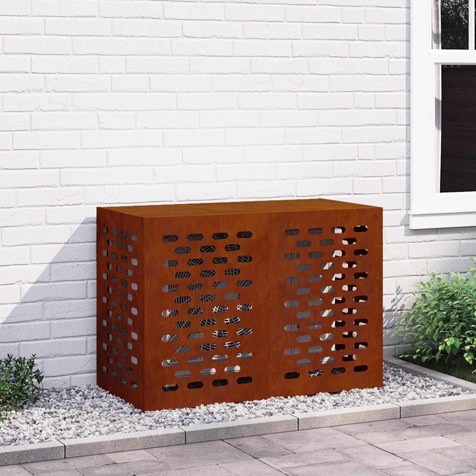 Air Conditioner Cover 100 x 50 x 70 cm Steel