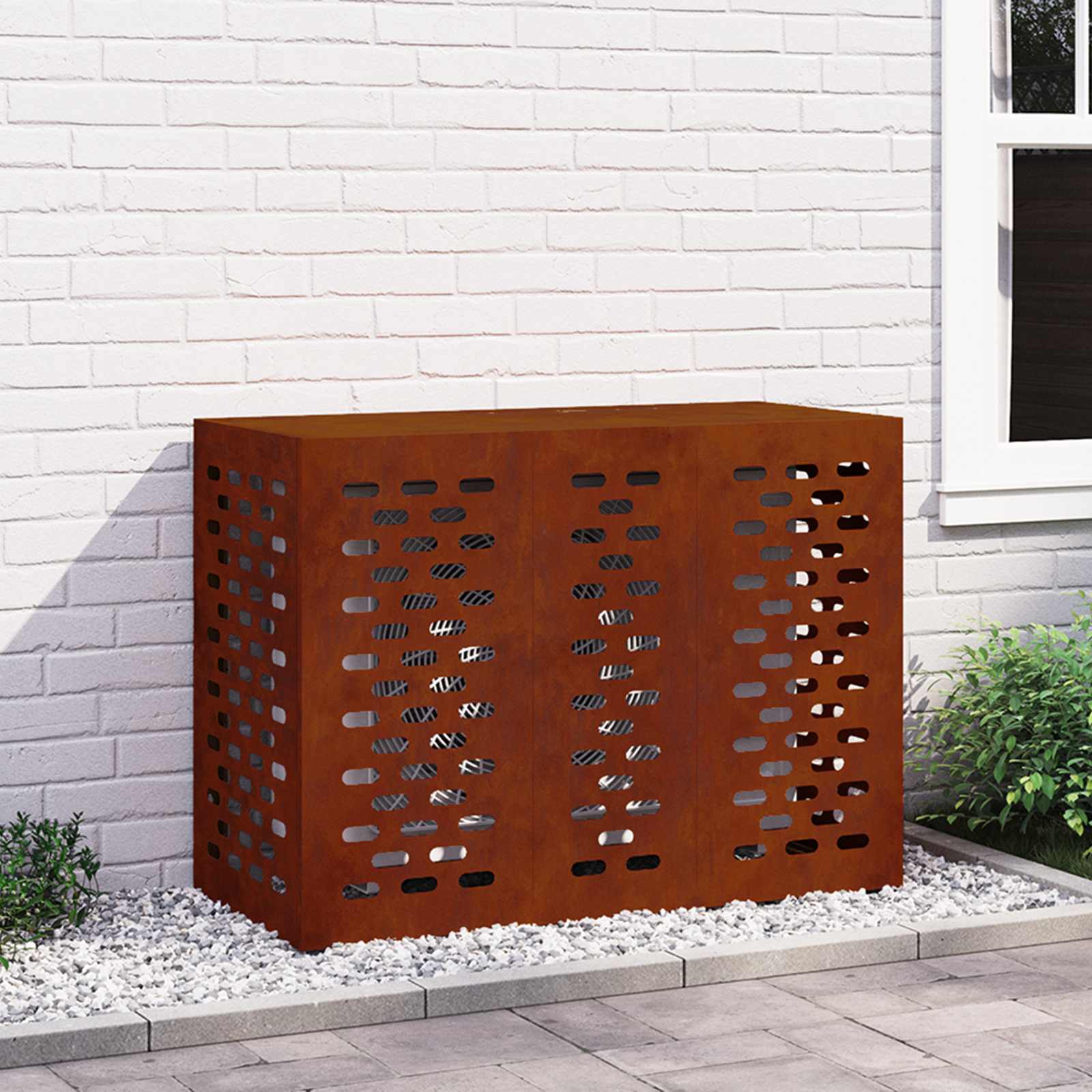 Air Conditioner Cover 100 x 50 x 70 cm Steel
