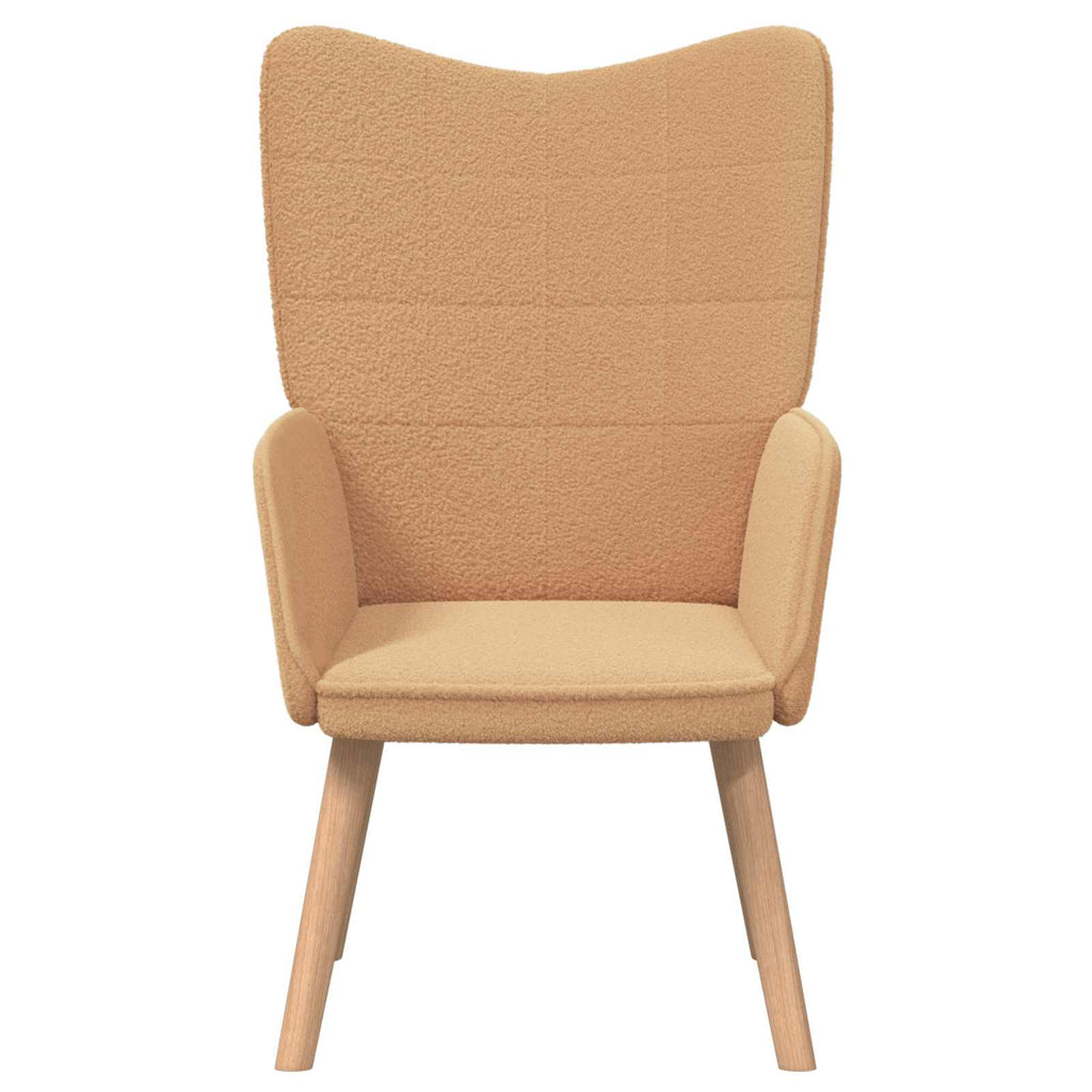 sillón Beige 62 x 67 x 95,5 cm Tela Sherpa
