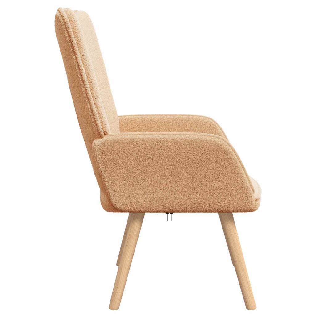 sillón Beige 62 x 67 x 95,5 cm Tela Sherpa