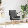 sillón Gris Claro 63 x 67 x 94 cm tela
