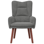 sillón Gris oscuro 63 x 67 x 94 cm Terciopelo