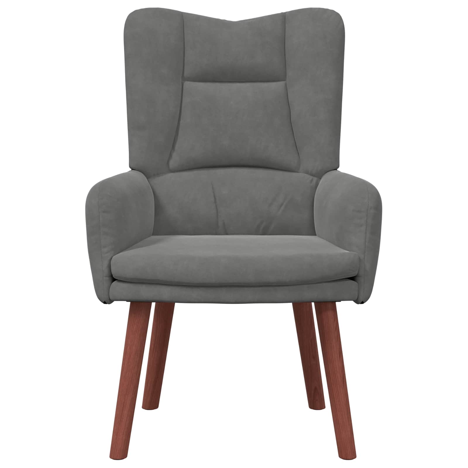 sillón Gris oscuro 63 x 67 x 94 cm Terciopelo