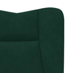 sillón Verde oscuro 63 x 67 x 94 cm Terciopelo