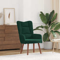 sillón Verde oscuro 63 x 67 x 94 cm Terciopelo