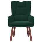 sillón Verde oscuro 63 x 67 x 94 cm Terciopelo