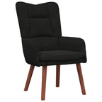 sillón Negro 63 x 67 x 94 cm Terciopelo