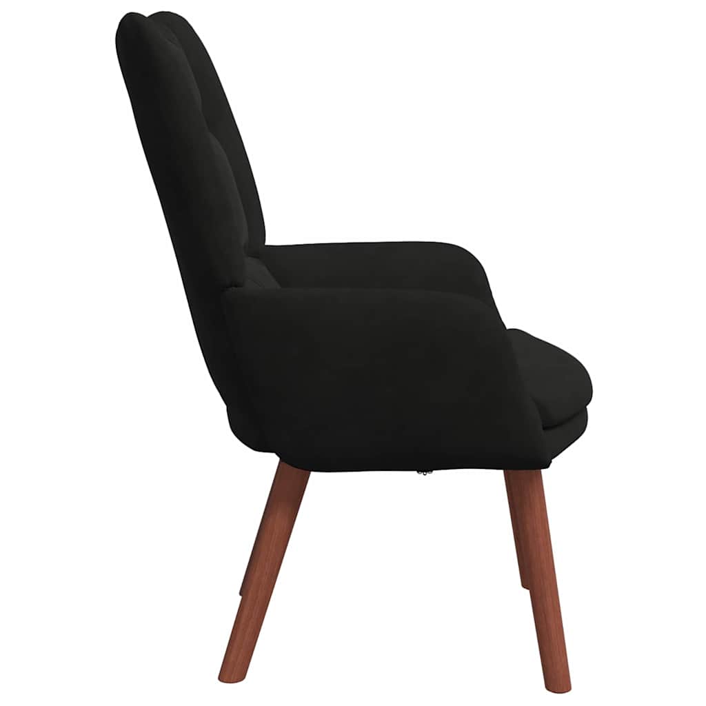 sillón Negro 63 x 67 x 94 cm Terciopelo