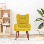 sillón Amarillo 63 x 67 x 94 cm Terciopelo