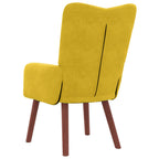 sillón Amarillo 63 x 67 x 94 cm Terciopelo