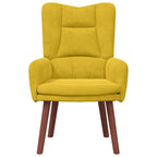 sillón Amarillo 63 x 67 x 94 cm Terciopelo