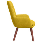 sillón Amarillo 63 x 67 x 94 cm Terciopelo