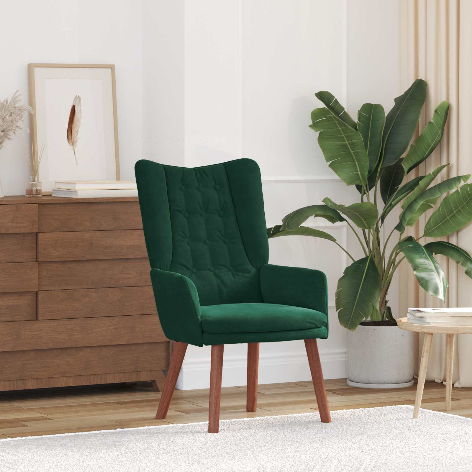 Poltrona Cinzenta Clara 63 x 67 x 94 cm Veludo