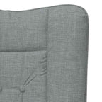 sillón Gris Claro 63 x 67 x 94 cm Tela y contrachapado