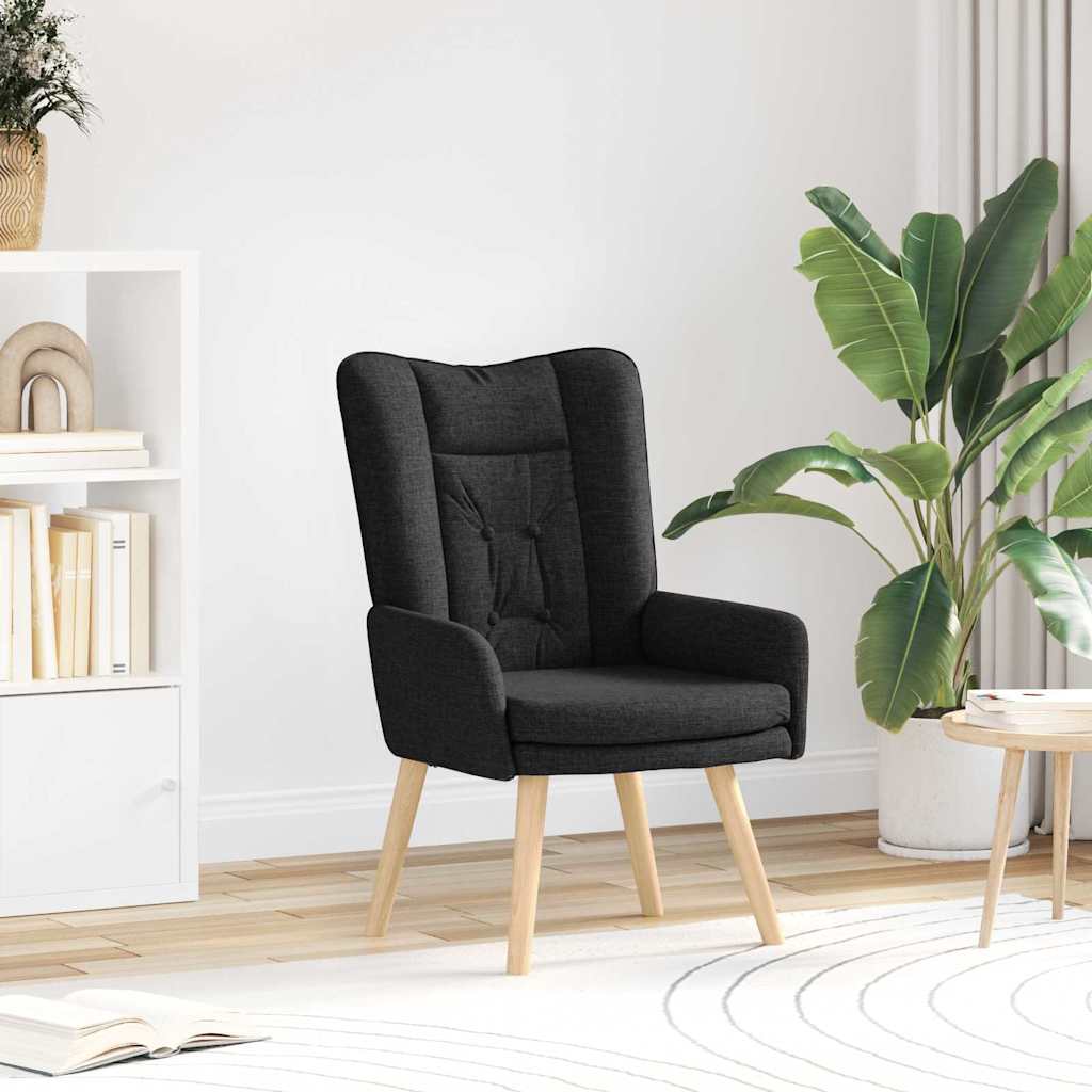 Poltrona cinzenta clara 63 x 67 x 94 cm Tecido e contraplacado