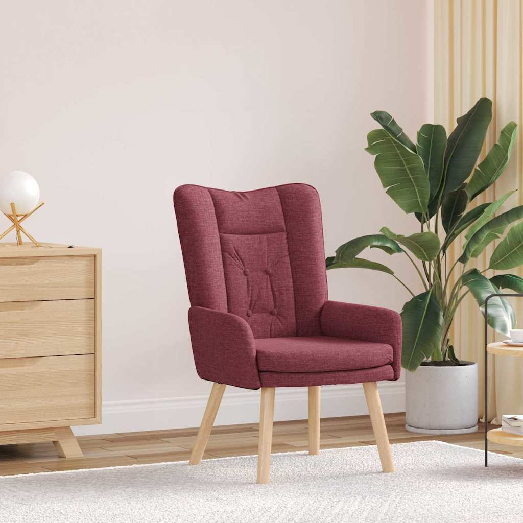 Poltrona cinzenta clara 63 x 67 x 94 cm Tecido e contraplacado