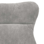 sillón Gris Claro 69 x 74 x 93 cm Terciopelo