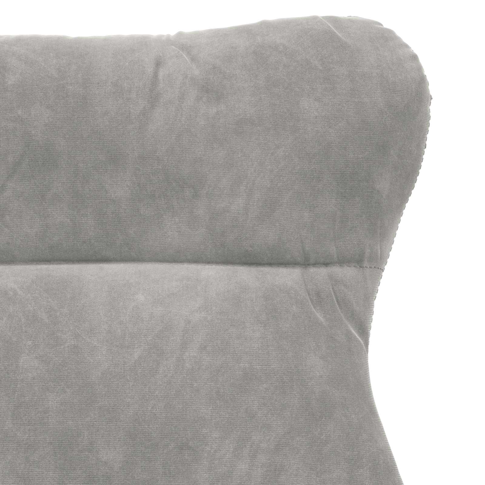 sillón Gris Claro 69 x 74 x 93 cm Terciopelo