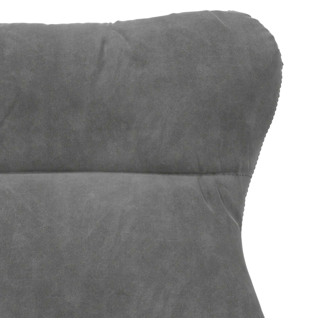 sillón Gris oscuro 69 x 74 x 93 cm Terciopelo