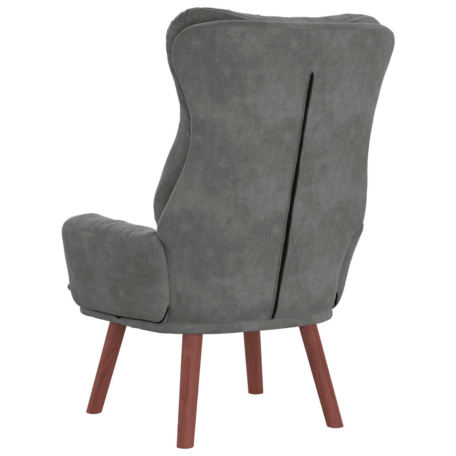 sillón Gris oscuro 69 x 74 x 93 cm Terciopelo