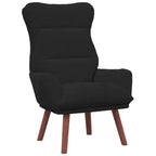 sillón Negro 69 x 74 x 93 cm Terciopelo
