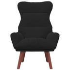 sillón Negro 69 x 74 x 93 cm Terciopelo