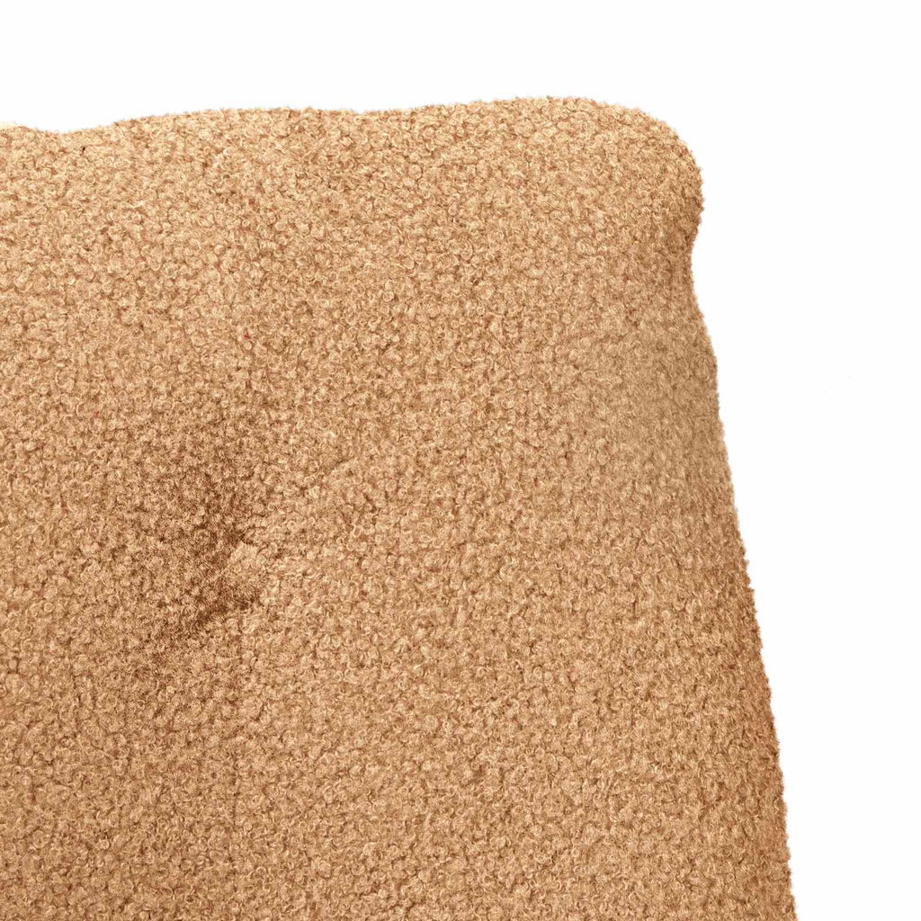 sillón Beige 69 x 74 x 93 cm Tela Sherpa