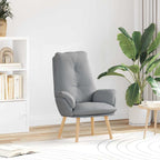 sillón Crema 69 x 74 x 93 cm Tela y contrachapado