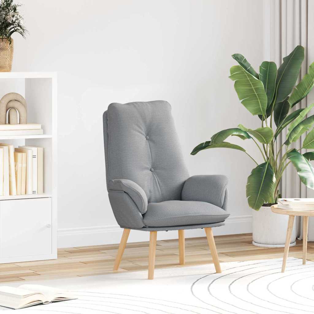 sillón Crema 69 x 74 x 93 cm Tela y contrachapado