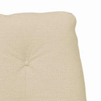 sillón Crema 69 x 74 x 93 cm Tela y contrachapado
