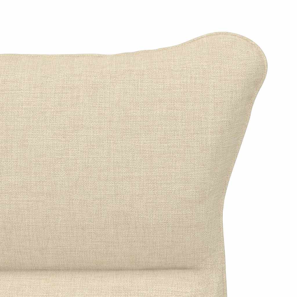 sillón Crema 69 x 74 x 93 cm Tela y contrachapado