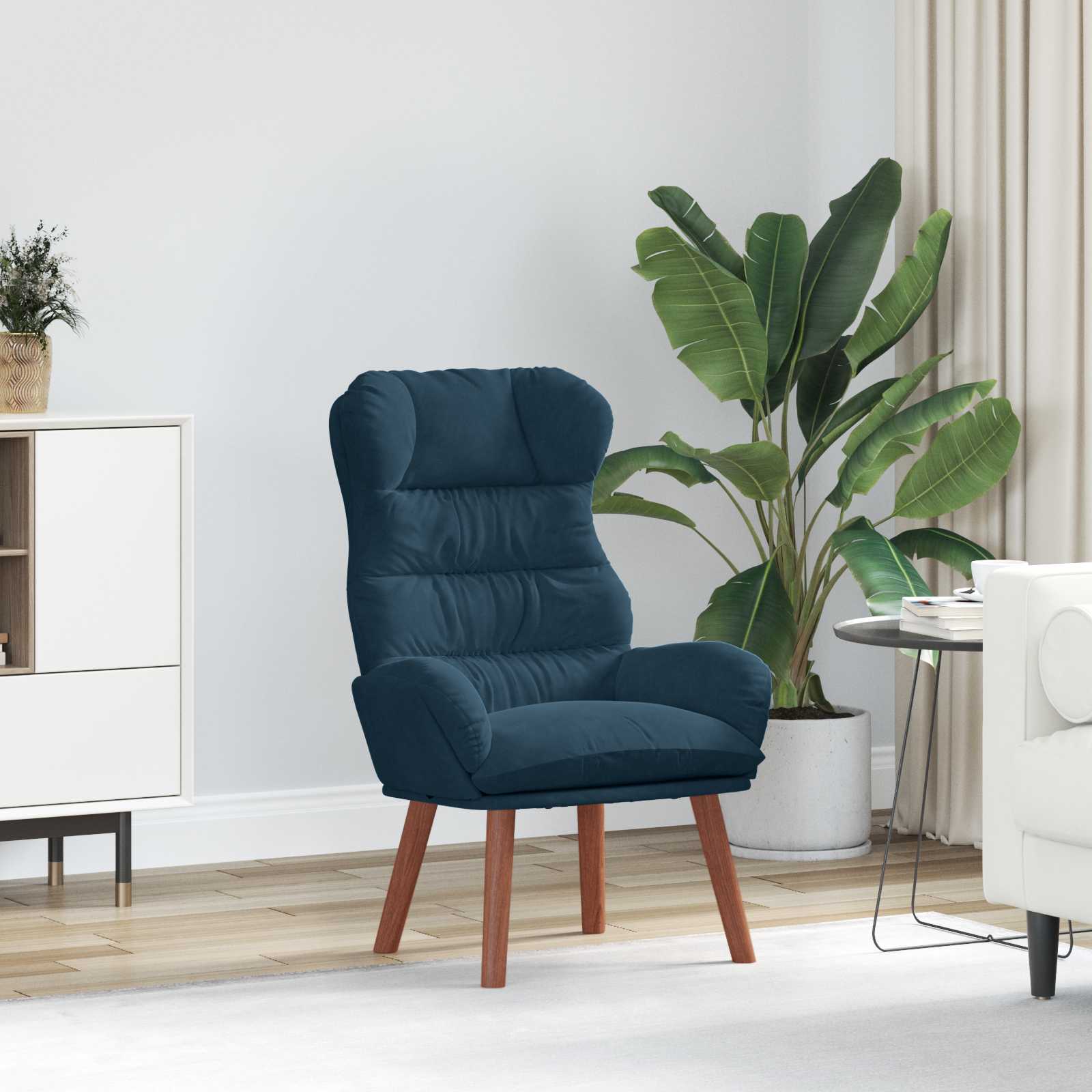Poltrona Amarela 69 x 74 x 93 cm Veludo
