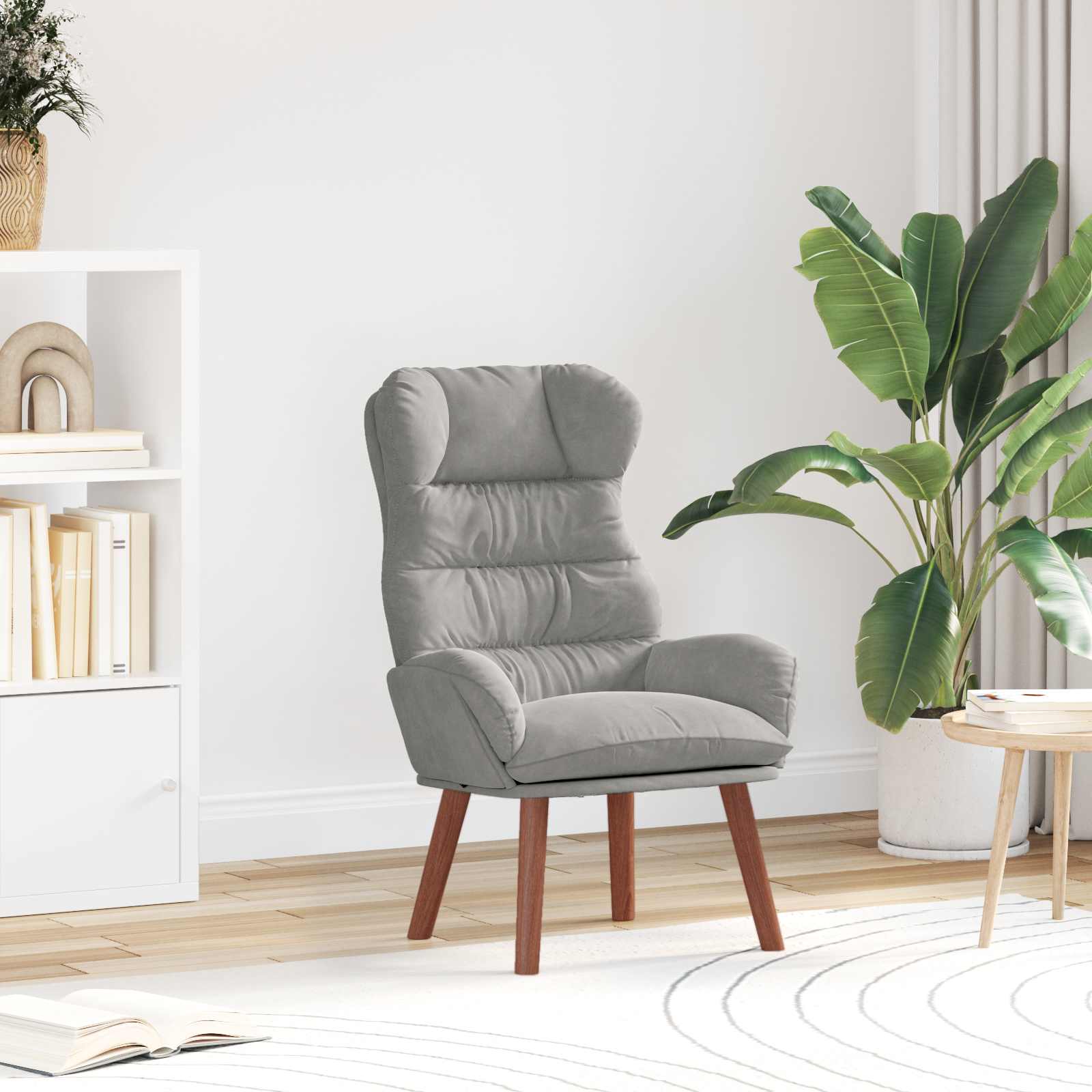 Poltrona Amarela 69 x 74 x 93 cm Veludo