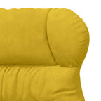 sillón Amarillo 69 x 74 x 93 cm Terciopelo