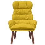 sillón Amarillo 69 x 74 x 93 cm Terciopelo