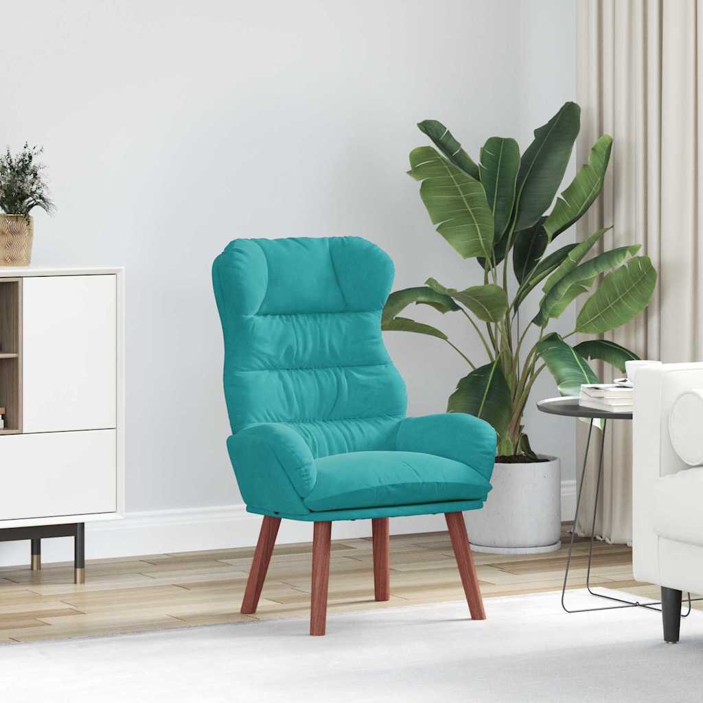 Poltrona Amarela 69 x 74 x 93 cm Veludo