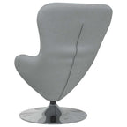 Sillón huevo Gris Claro 63 x 73 x 90 cm tela