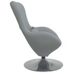 Sillón huevo Gris Claro 63 x 73 x 90 cm tela