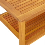 Mesa lateral Aceite Natural 110 x 55 x 45 cm