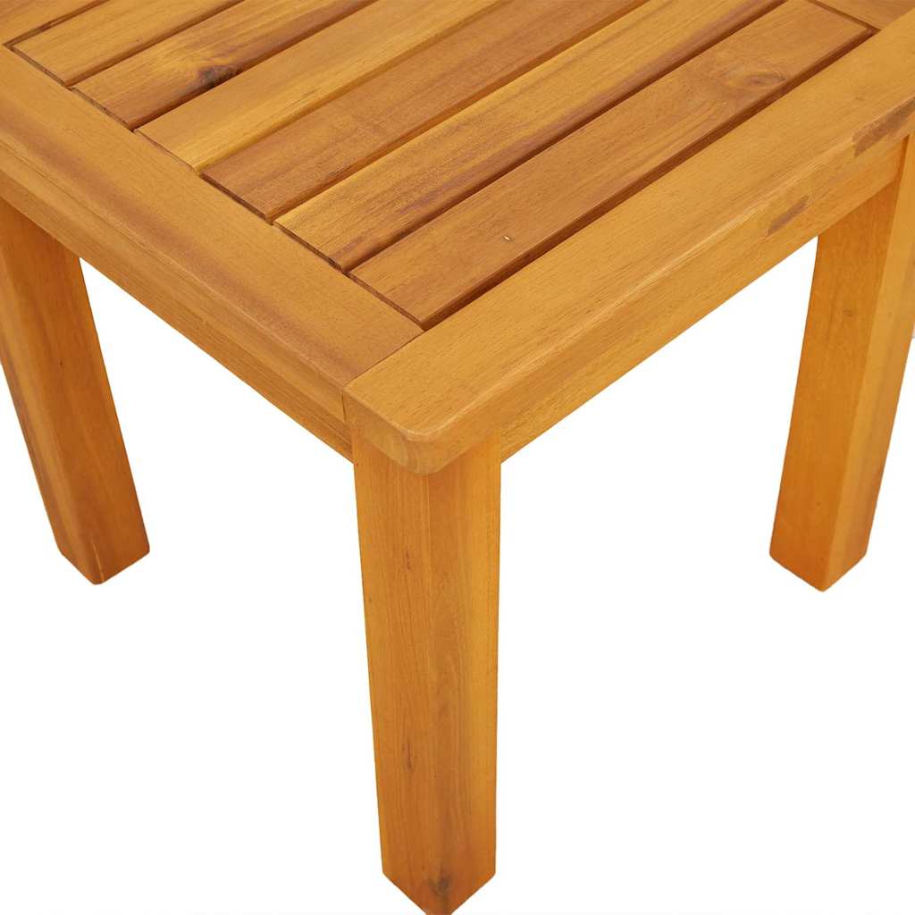 Mesa lateral Aceite Natural 35 x 35 x 34 cm