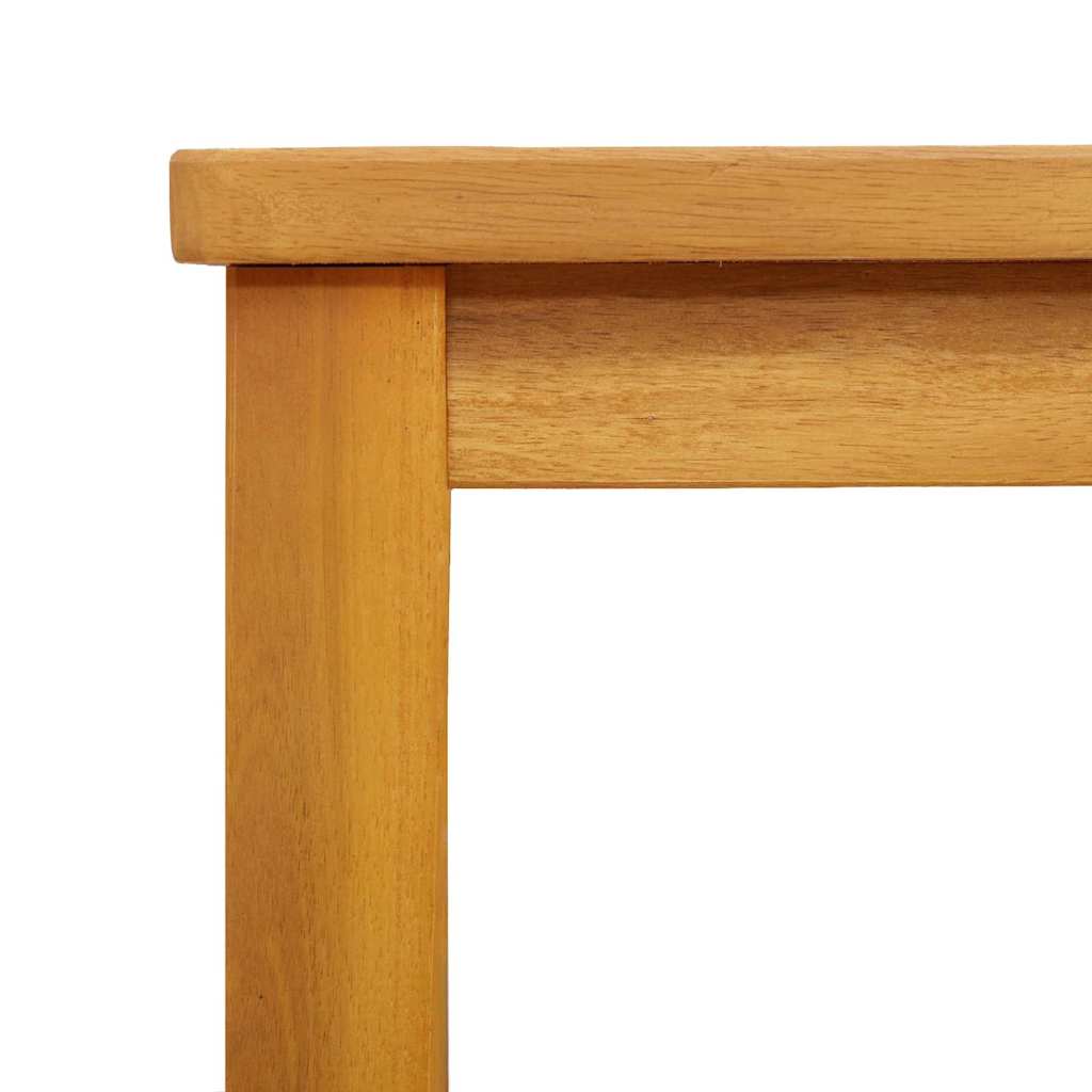 Mesa lateral Aceite Natural 35 x 35 x 34 cm