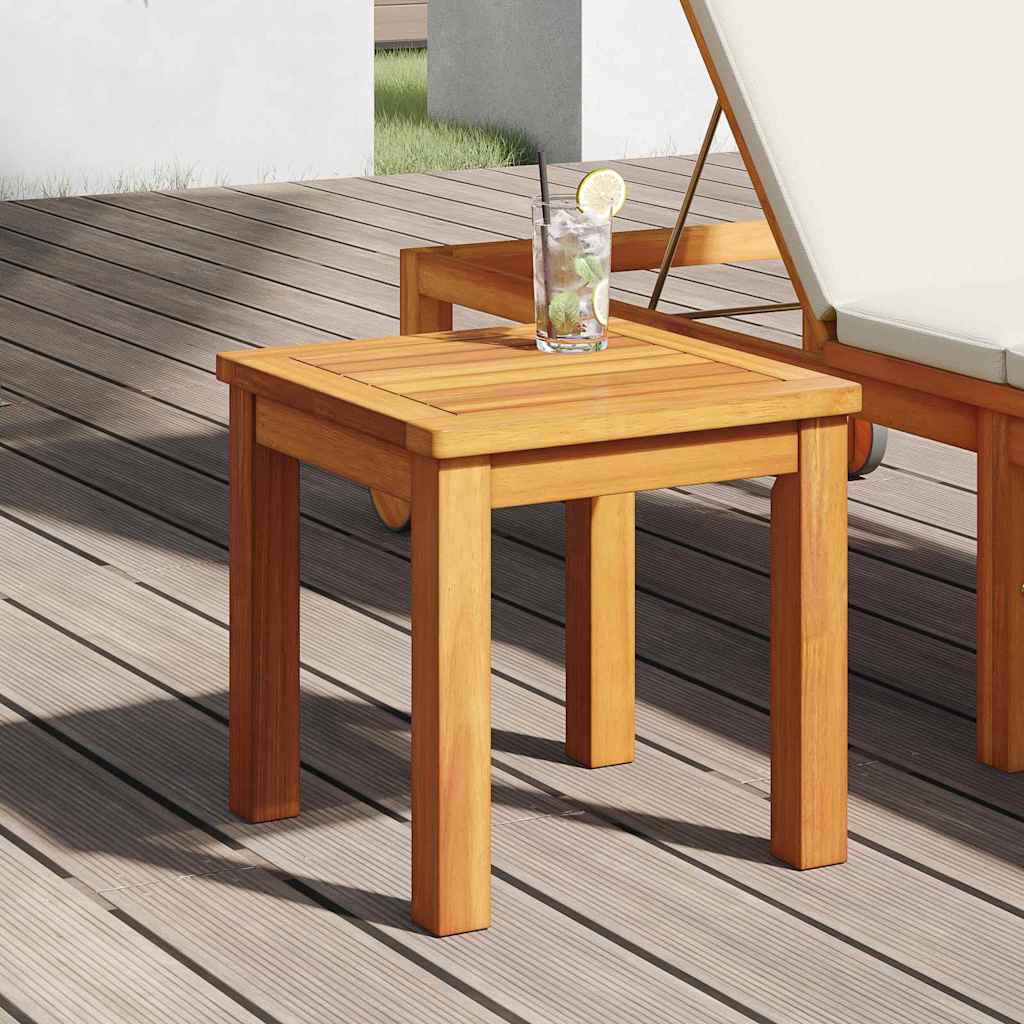 Mesa lateral Aceite Natural 35 x 35 x 34 cm