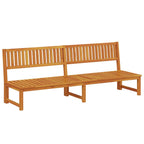 Tumbona Aceite Natural 200 x 57 x 75cm Madera maciza de Acacia