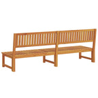 Tumbona Aceite Natural 200 x 57 x 75cm Madera maciza de Acacia