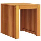Mesa lateral Aceite Natural 43 x 36 x 40 cm