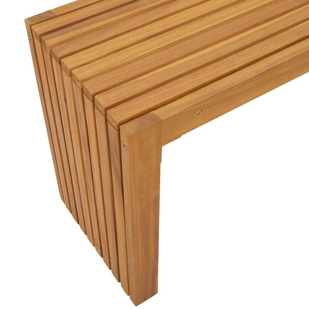 Banco Aceite Natural 110 x 30 x 45 cm Madera de teca maciza