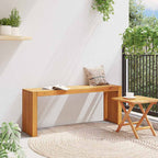 Banco Aceite Natural 110 x 30 x 45 cm Madera de teca maciza