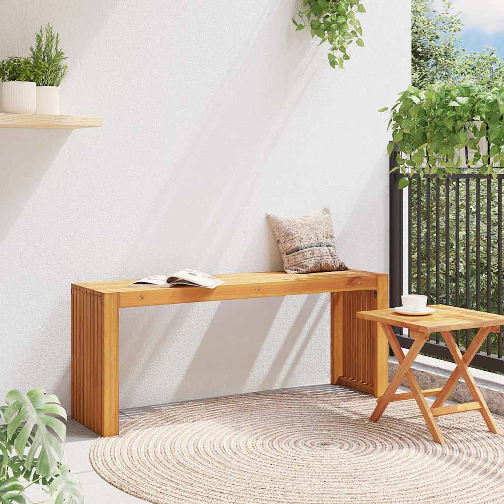 Banco Aceite Natural 110 x 30 x 45 cm Madera de teca maciza